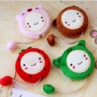 YL-T537 2014 hot sale cute smile face plush cartoon tape