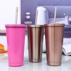 YL-T1290 metal bottle /stainless steel bottle /vaccum cup / auto mug/ straw cup